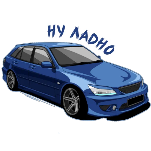 😩 Стикер «JDM Cars» для Telegram