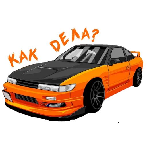 😄 Стикер «JDM Cars» для Telegram