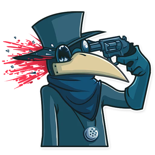 Стикерпак Jean Baptiste Plagouille для Telegram