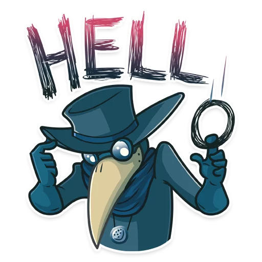 👋 Стикер «Jean Baptiste Plagouille» для Telegram