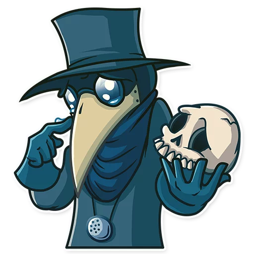 💀 Стикер «Jean Baptiste Plagouille» для Telegram