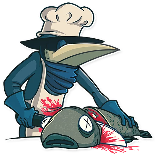 🐟 Стикер «Jean Baptiste Plagouille» для Telegram