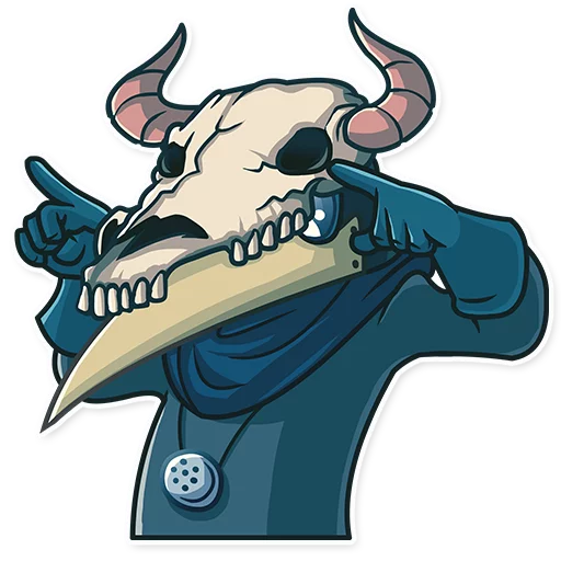 🐮 Стикер «Jean Baptiste Plagouille» для Telegram