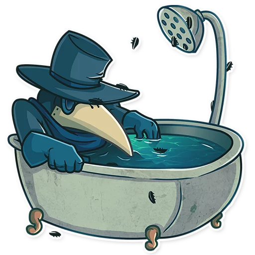 🛀 Стикер «Jean Baptiste Plagouille» для Telegram