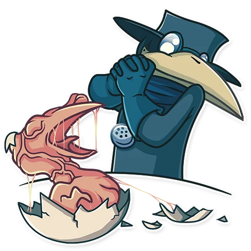 🐣 Стикер «Jean Baptiste Plagouille» для Telegram