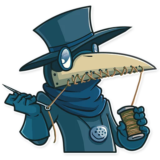 🤐 Стикер «Jean Baptiste Plagouille» для Telegram