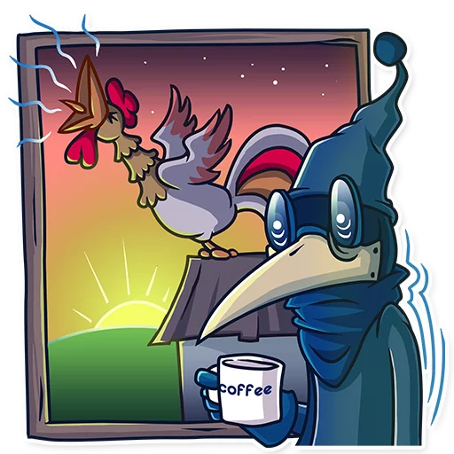 🌅 Стикер «Jean Baptiste Plagouille 2» для Telegram