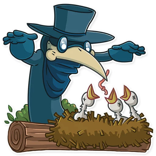 🐤 Стикер «Jean Baptiste Plagouille 2» для Telegram