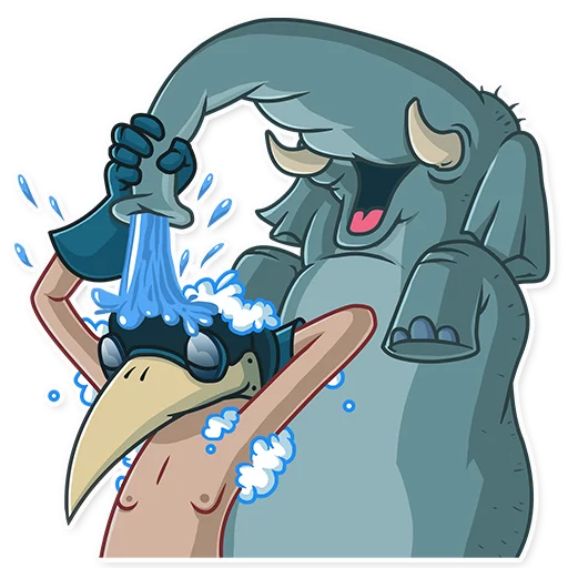 🚿 Стикер «Jean Baptiste Plagouille 2» для Telegram