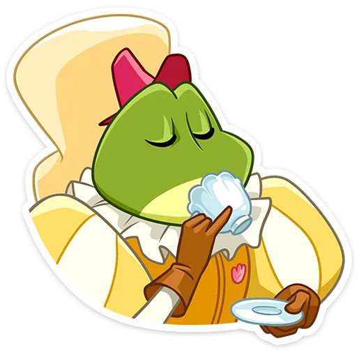 🐸 Стикер «Жан-Луи» для Telegram