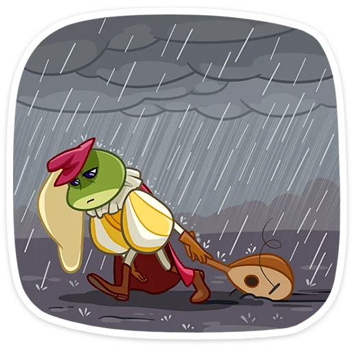🐸 Стикер «Жан-Луи» для Telegram