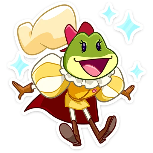 🐸 Стикер «Жан-Луи» для Telegram