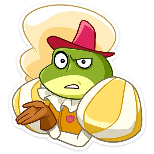 🐸 Стикер «Жан-Луи» для Telegram