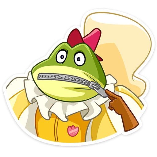 🐸 Стикер «Жан-Луи» для Telegram