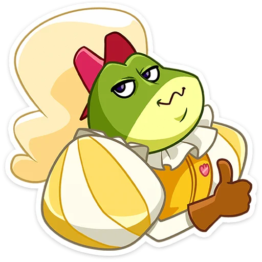 🐸 Стикер «Жан-Луи» для Telegram
