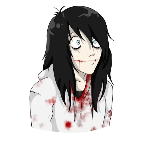 Стикерпак Jeff the Killer для Telegram