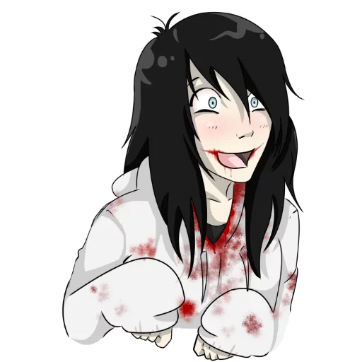 😃 Стикер «Jeff the Killer» для Telegram