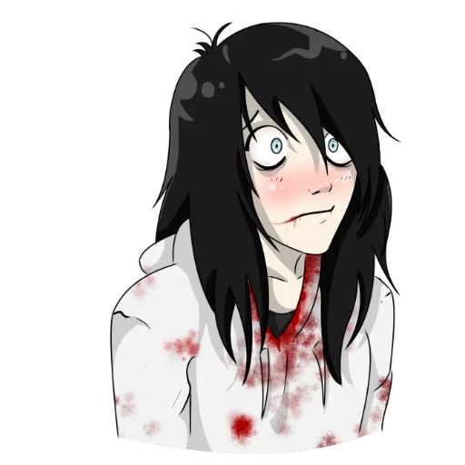 😳 Стикер «Jeff the Killer» для Telegram