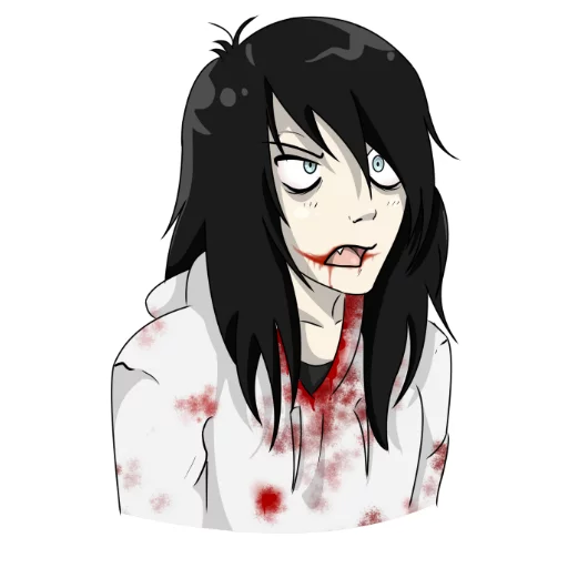 😕 Стикер «Jeff the Killer» для Telegram