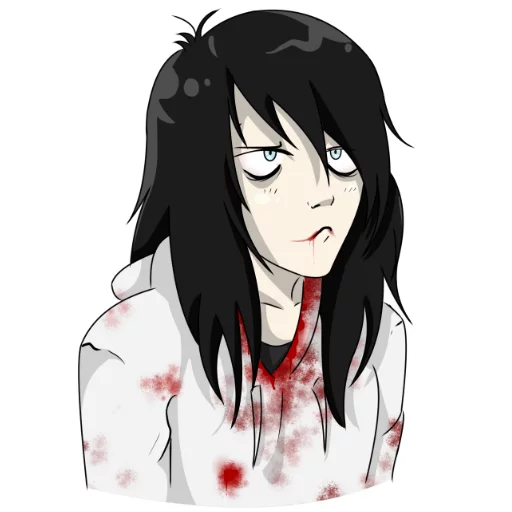 😒 Стикер «Jeff the Killer» для Telegram