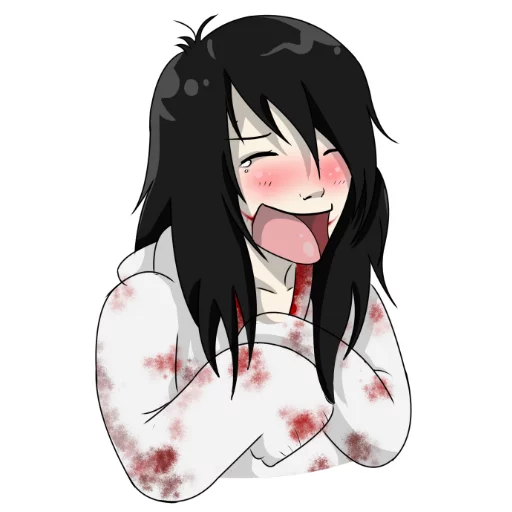 😂 Стикер «Jeff the Killer» для Telegram