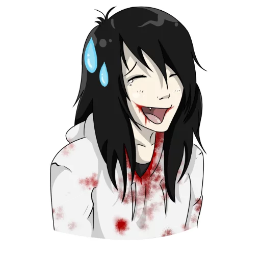 😅 Стикер «Jeff the Killer» для Telegram