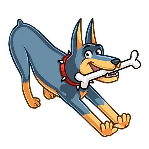 🦴 Стикер «Джеф» для Telegram