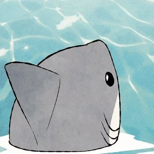 🥺 Стикер «Jeff the Shark» для Telegram
