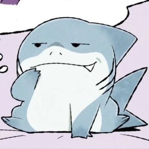 🤔 Стикер «Jeff the Shark» для Telegram