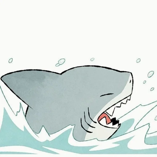 😠 Стикер «Jeff the Shark» для Telegram