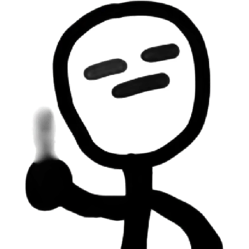 🖕 Стикер «Челик original» для Telegram