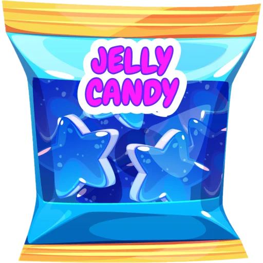 💙 Стикер «jelly» для Telegram