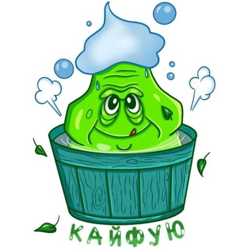 🛀 Стикер «Женераль Желешка» для Telegram