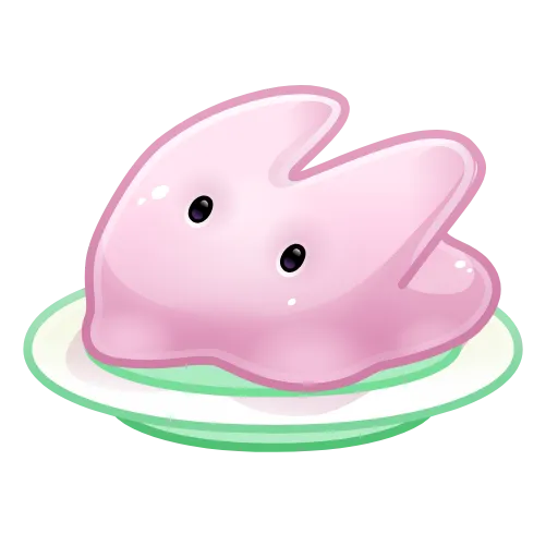 🎁 Эмодзи «Jelly Bunny» для Telegram