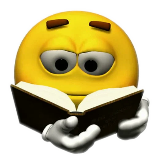 📖 Стикер «колобок» для Telegram
