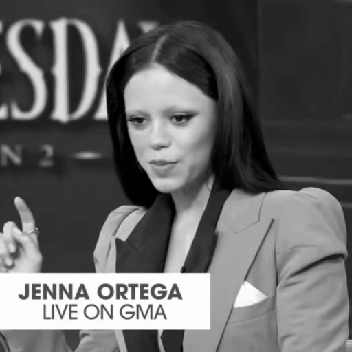 🌟 Стикер «Jenna Ortega» для Telegram