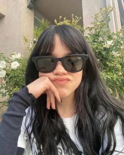 🙃 Стикер «Jenna Ortega» для Telegram