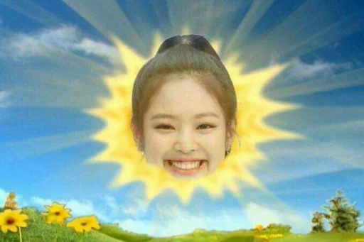 💫 Стикер «jennie meme» для Telegram