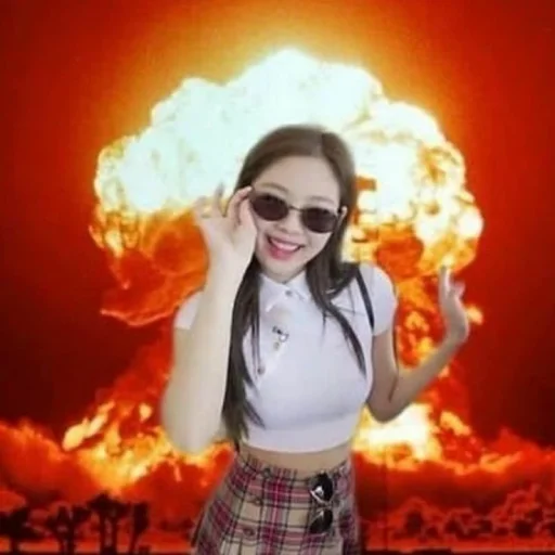💫 Стикер «jennie meme» для Telegram