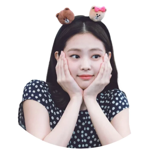 😊 Стикер «Jennie Kim» для Telegram