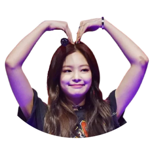 ❤️ Стикер «Jennie Kim» для Telegram