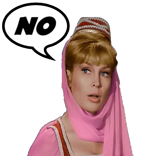 👎 Стикер «I DREAM OF JEANNIE-STREGA X AMORE» для Telegram
