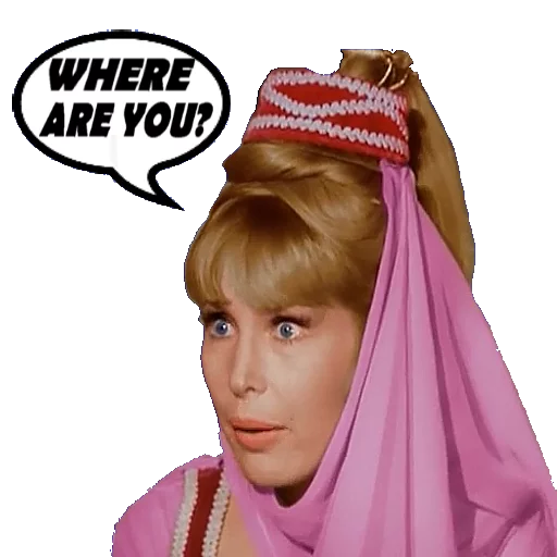 😑 Стикер «I DREAM OF JEANNIE-STREGA X AMORE» для Telegram