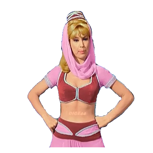 😠 Стикер «I DREAM OF JEANNIE-STREGA X AMORE» для Telegram