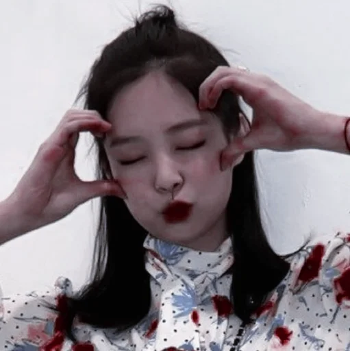 😚 Стикер «jennie kim blackpink» для Telegram
