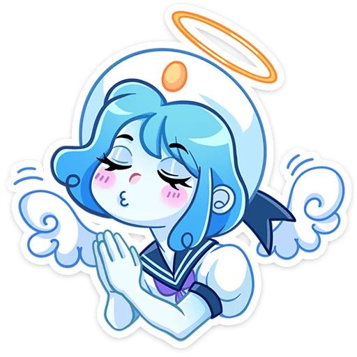 😇 Стикер «Дженни» для Telegram