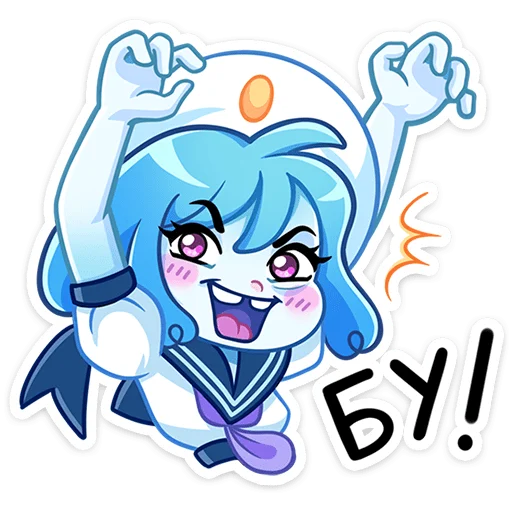 👻 Стикер «Дженни» для Telegram
