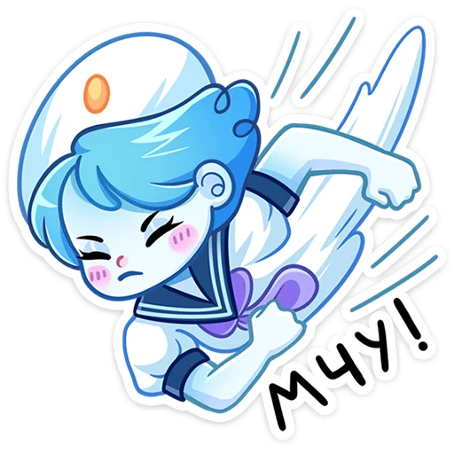 🏃‍♂ Стикер «Дженни» для Telegram