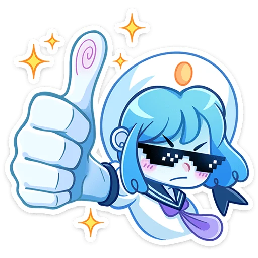 👍 Стикер «Дженни» для Telegram