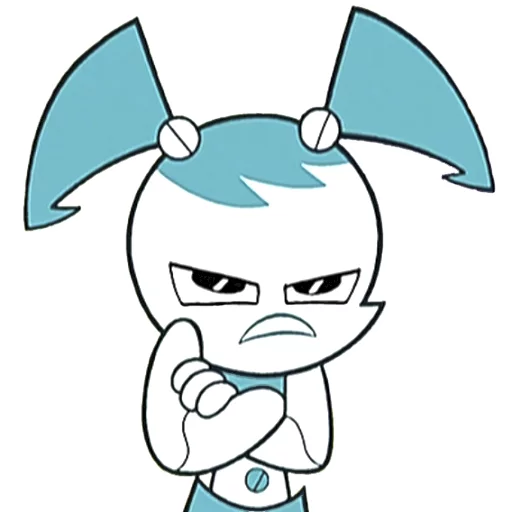 😠 Стикер «JennyTheTeenRobot-part2» для Telegram